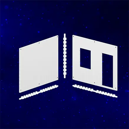 MagSlip walls and connectors fit easily together