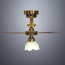 Ceiling Fan with Flower Light - Battery Operated LED