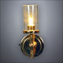 Modern Brass Wall Cylinder Light – Battery Operated LED