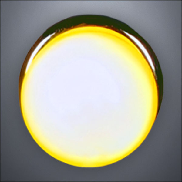 Brass Mini Globe Ceiling Light – Battery Operated LED