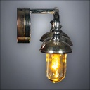 Polished Metal Triple Vanity Wall Light – Battery Operated LED
