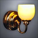 Traditional Brass Bell Wall Sconce – Battery Operated LED