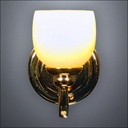 Traditional Brass Bell Wall Sconce – Battery Operated LED