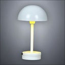 Modern White Mushroom Table Lamp – Battery Operated LED