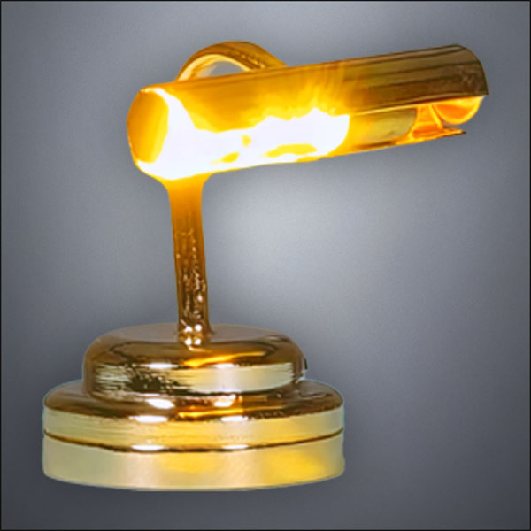 Modern Brass Picture Light – Battery Operated LED