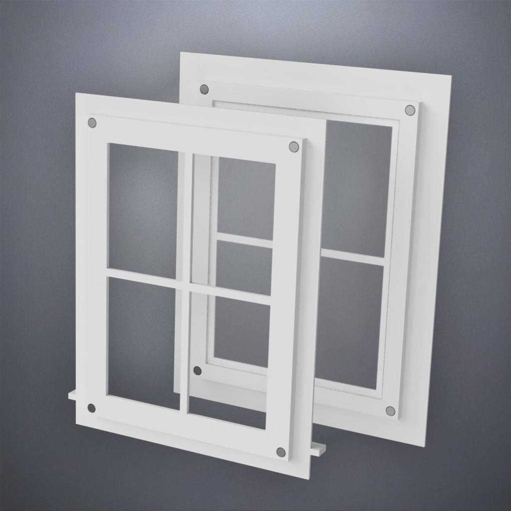 Standard 4-Pane Window