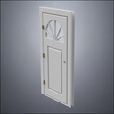 Door - Semicircle Window