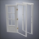 Door - Six Pane Window