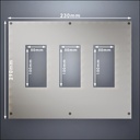 Wall With Three Narrow Windows