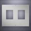 Wall With Two Standard Windows