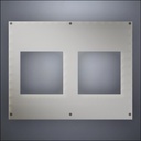 Wall With Two Wide Windows