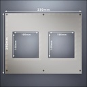 Wall With Two Wide Windows