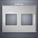 Wall With Two Wide Windows