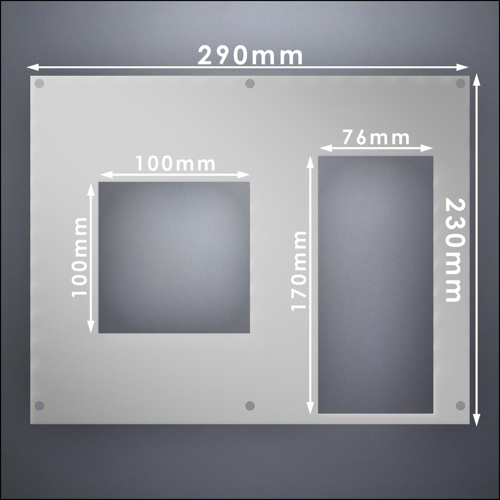 Wall With Wide Window, Door