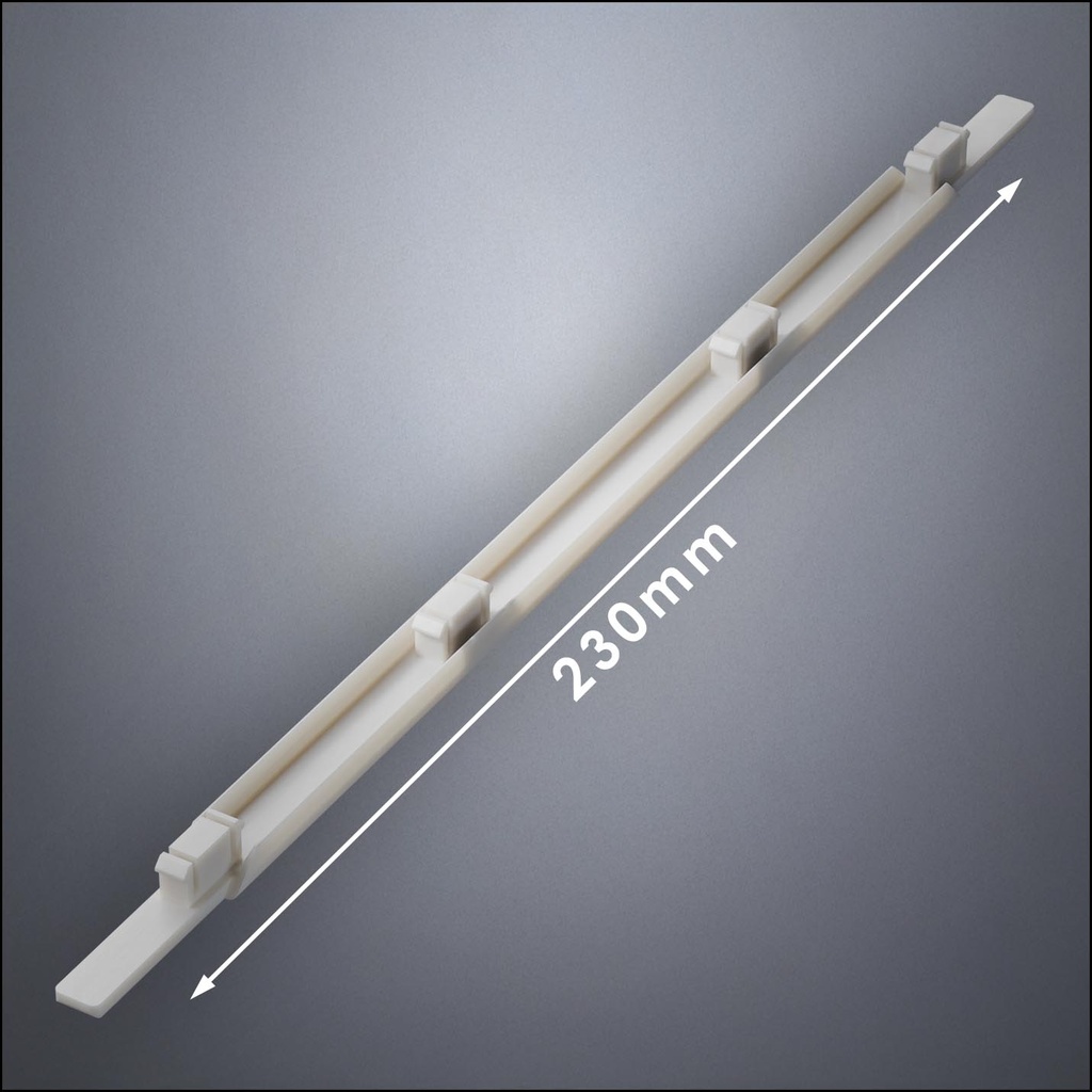 Wall Edge Cap With Two Flanges