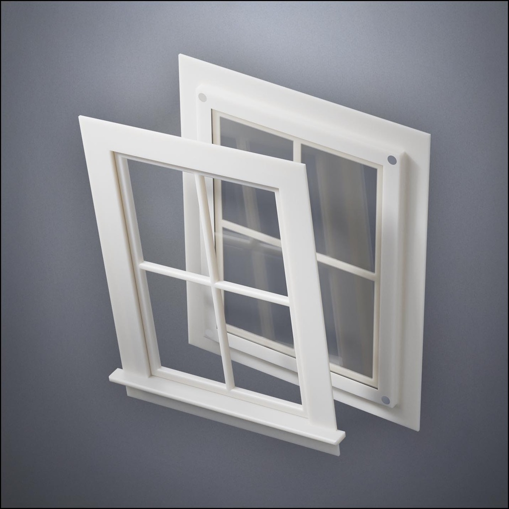 Standard 4-Pane Window