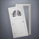 Door - Semicircle Window