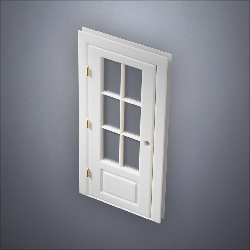 Door - Six Pane Window