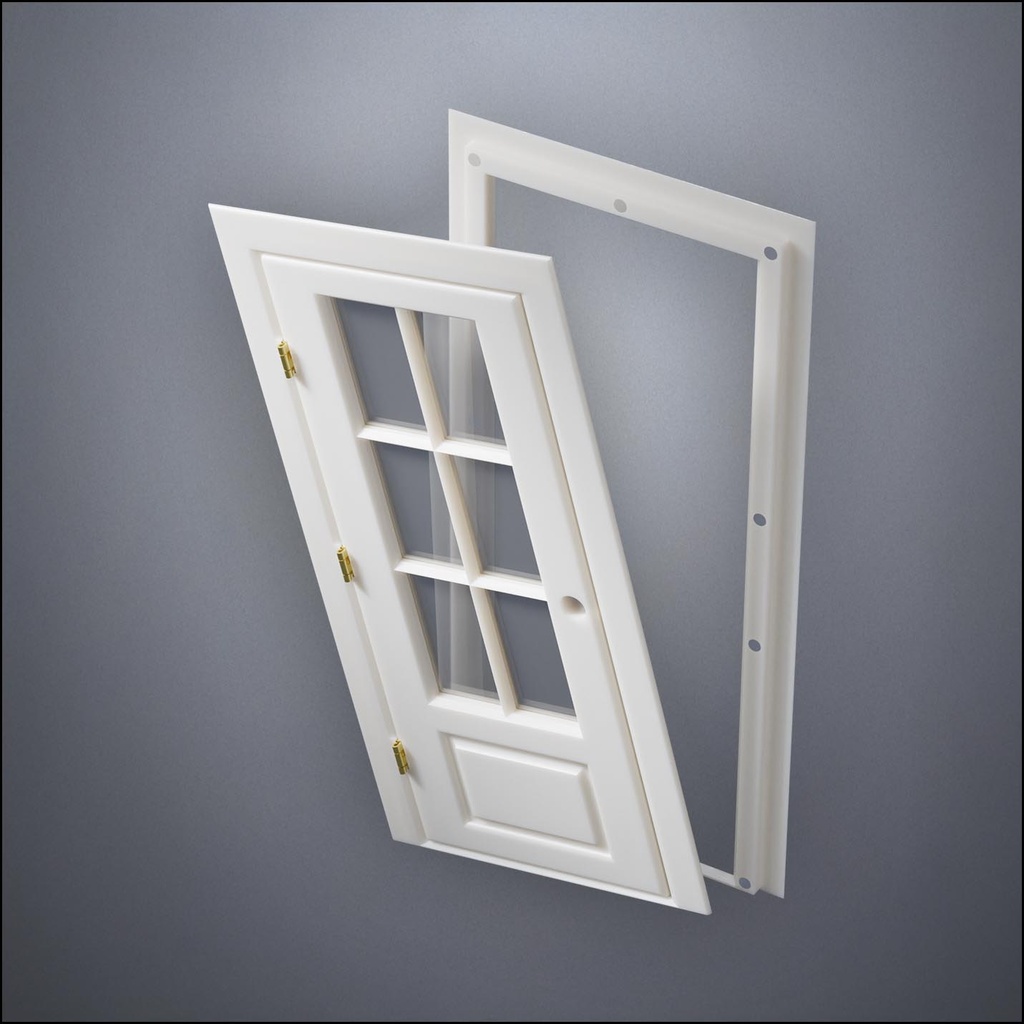 Door - Six Pane Window