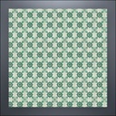 Green Pattern Tile Flooring