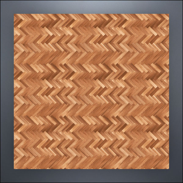 Light Wood Herringbone Flooring