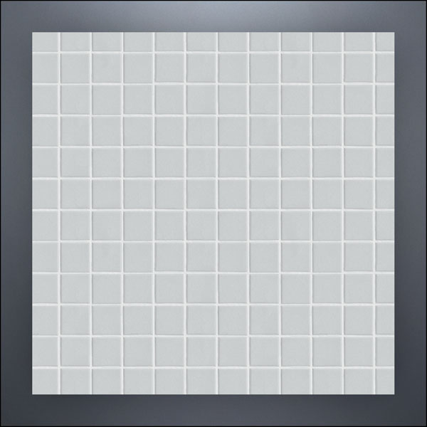 White Square Tile Flooring
