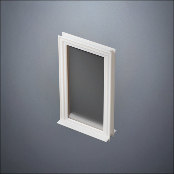 Narrow Picture Thin-Framed Window