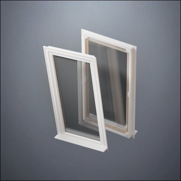 Narrow Picture Thin-Framed Window