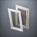 Narrow Picture Thick-Framed Window