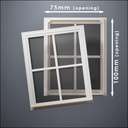 Standard 4-Pane Thin-Framed Window