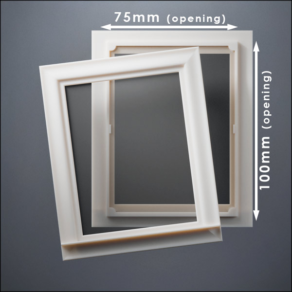 Standard Picture Thick-Framed Window