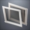 Wide Picture Thick-Framed Window