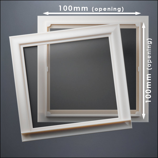 Wide Picture Thick-Framed Window