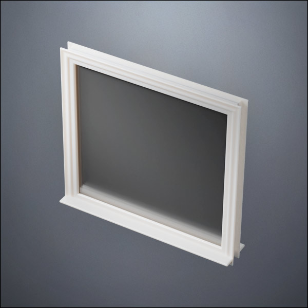 Wide Picture Thin-Framed Window