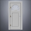 Door - Semicircle Window