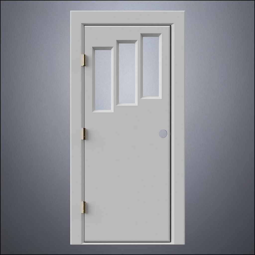 Door - Three Window Panel