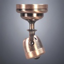 Copper Swivel Directional Spotlight - Battery Operated LED