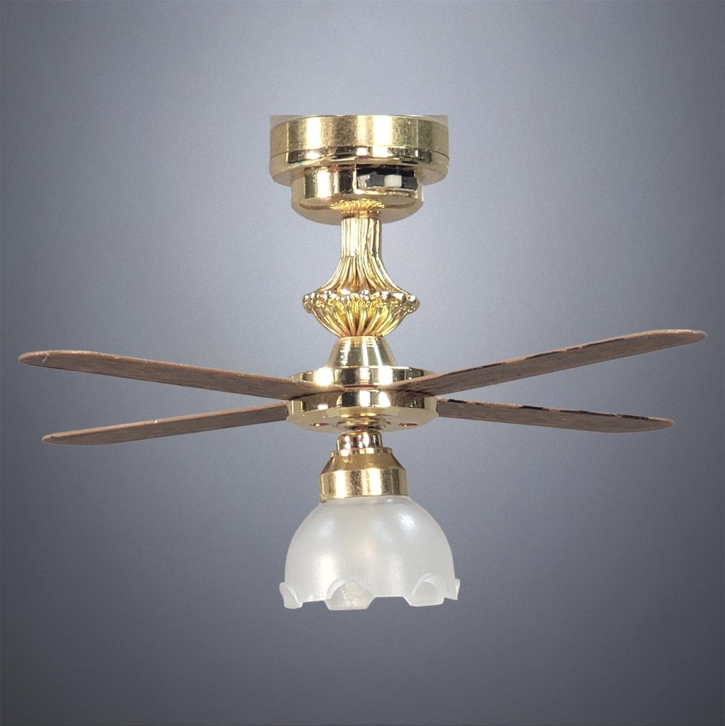 Ceiling Fan (Decorative) with Flower Light - Battery Operated LED