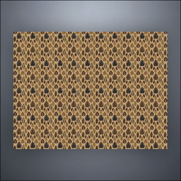 Wallpaper: Leaf Rows