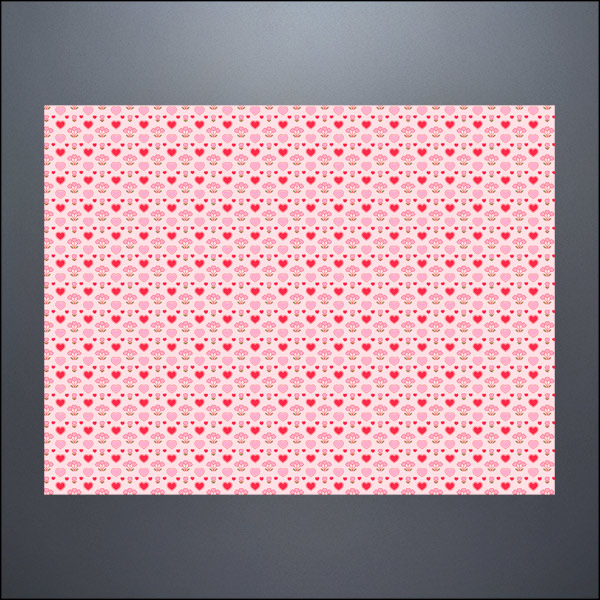 Wallpaper: Pink & Red Hearts
