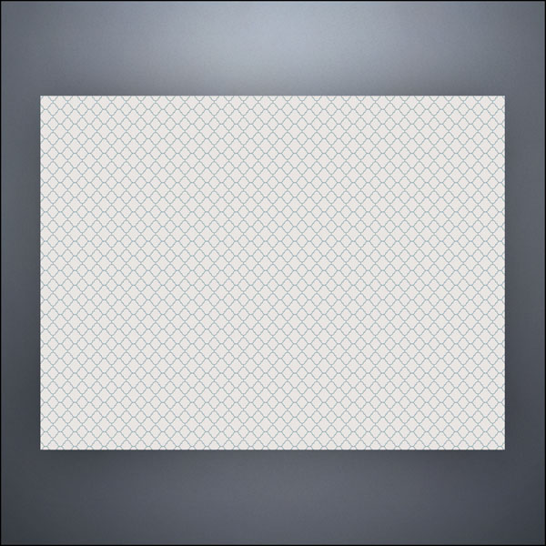 Wallpaper: Blue Trellis Simplicity