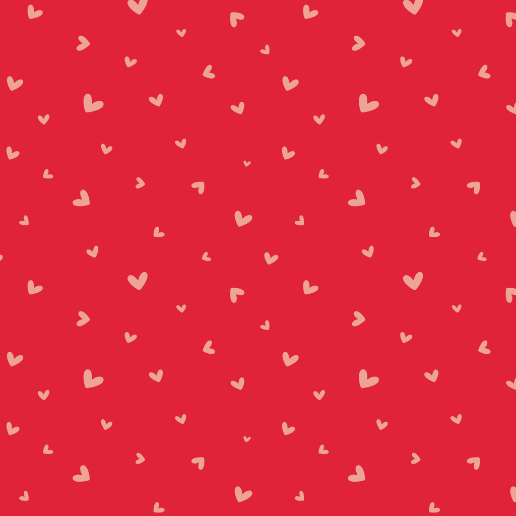 Wallpaper: Heart Sprinkle Red