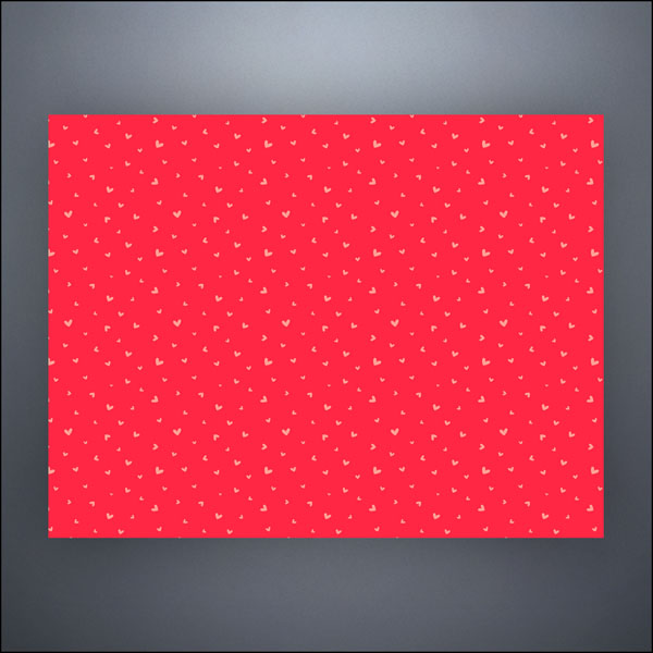 Wallpaper: Heart Sprinkle Red
