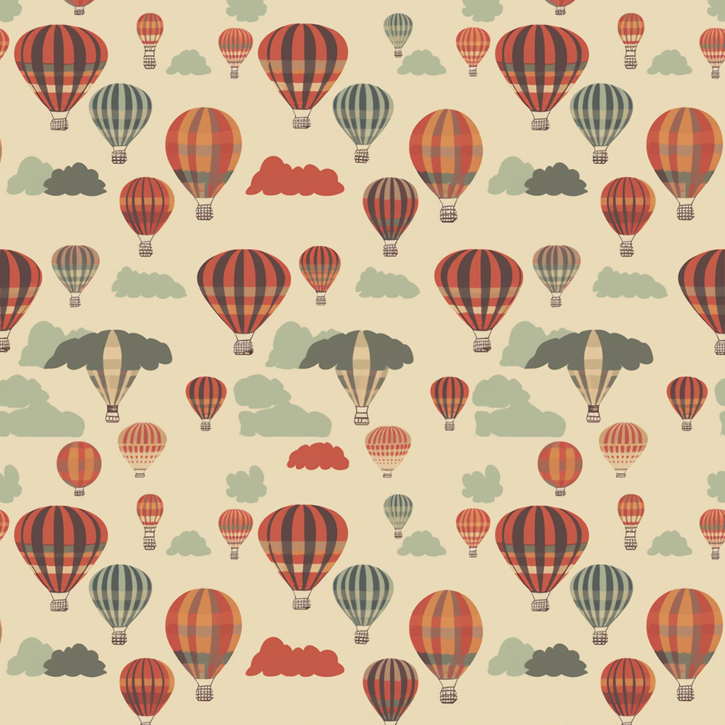 Wallpaper: Retro Balloon Sky