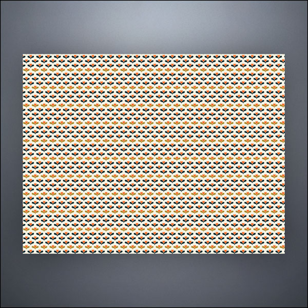 Wallpaper: Retro Tulip Charm