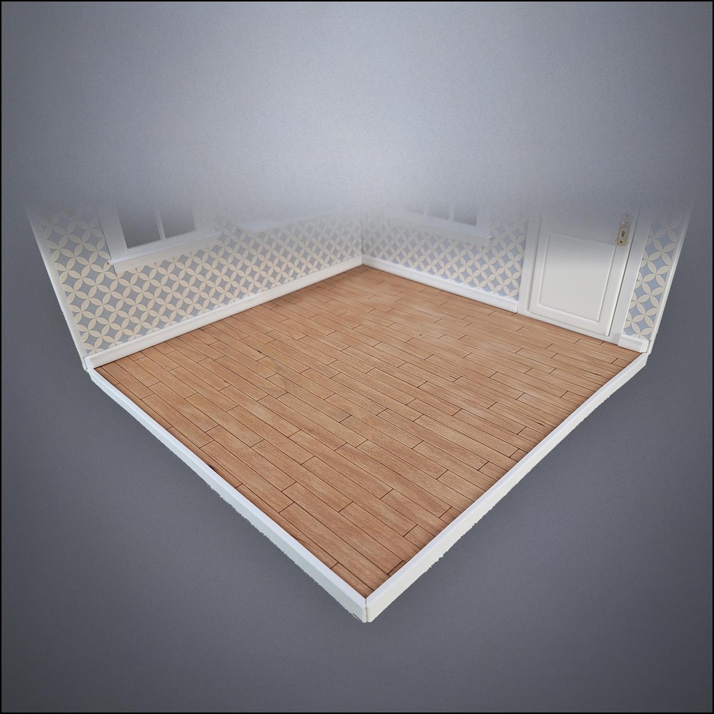 Flooring (Real Wood): Staggered