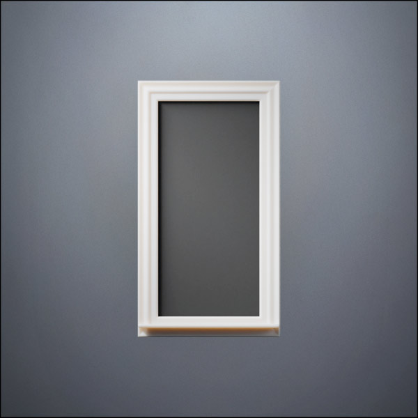 Narrow Picture Window - Thin Frame
