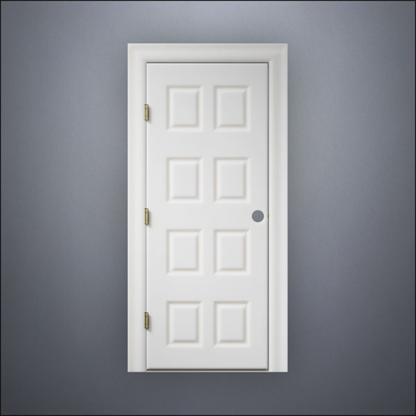 Eight Box Door - Thick Frame