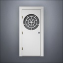 Circular Segmented Window Door - Thick Frame