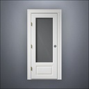 3/4 Window Door - Thick Frame